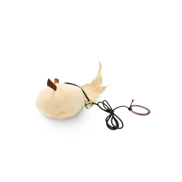 Набор игрушек Pet Toy для кошек Мышка на резинке, 2шт 7,5см