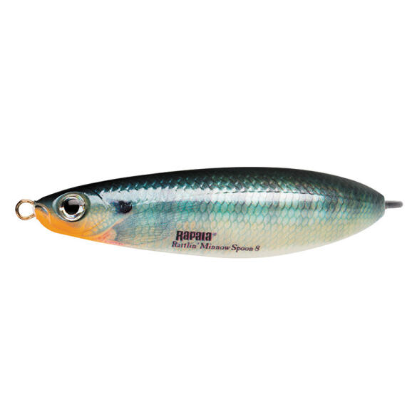 Незацепляйка Rapala Rattlin' Minnow Spoon 08 16гр BG
