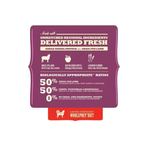 17кг Корм ACANA DOG GRASS-FED LAMB беззерновой для взрослых собак и щенков с Ягненком