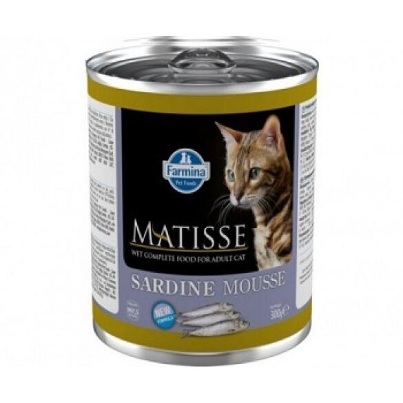 300гр Консервы Farmina Matisse Cat Mousse Sardine Мусс для кошек с Сардинами