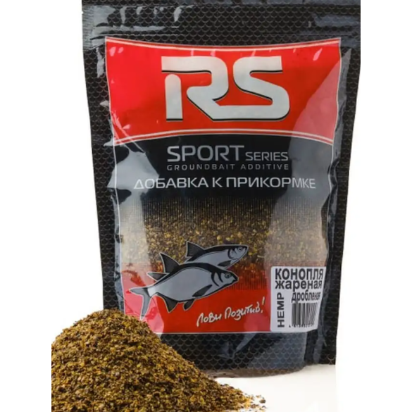 Добавка RUTILUS RS Конопля жареная дробленая 180гр