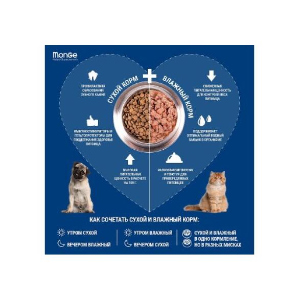 12кг Корм Monge Dog SP Monoprotein Adult Rabbit/Rice для взрослых собак всех пород с Кроликом и рисом