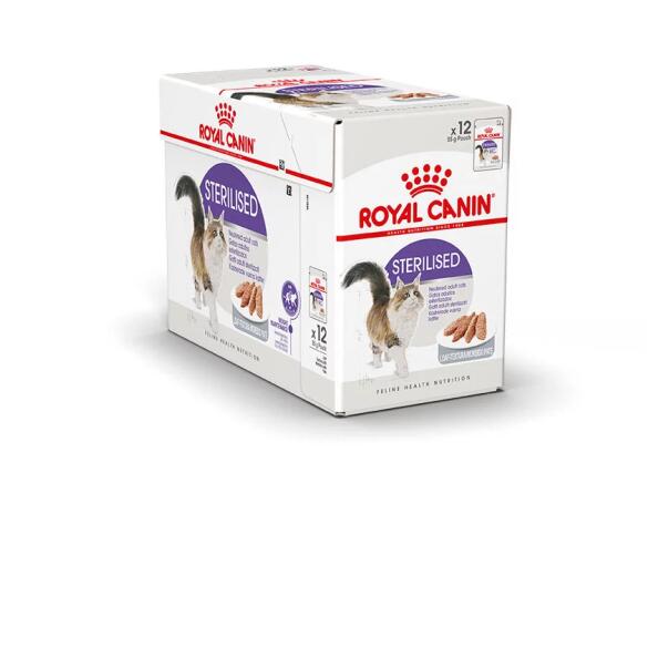 85гр Влажный корм ROYAL CANIN Sterilised Loaf для взрослых стерилизованных кошек старше 1 года, паштет (пауч)