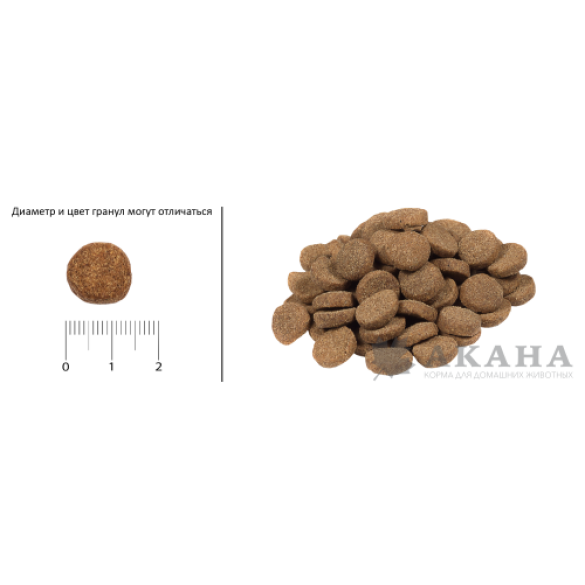 2кг Корм ACANA DOG SENIOR RECIPE беззерновой для пожилых собак