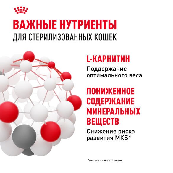 85гр Влажный корм ROYAL CANIN Sterilised для взрослых стерилизованных кошек старше 1 года, в желе (пауч)