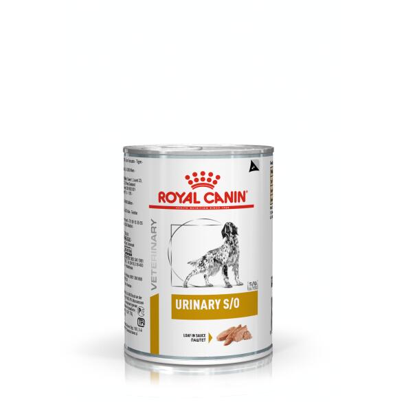 410гр Консервы ROYAL CANIN Urinary S/O диета для взрослых собак при заболеваниях мочевыделительной системы, паштет