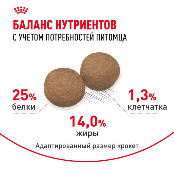 Корм в развес ROYAL CANIN Medium Adult для взрослых собак средних пород от 12 месяцев, 1кг