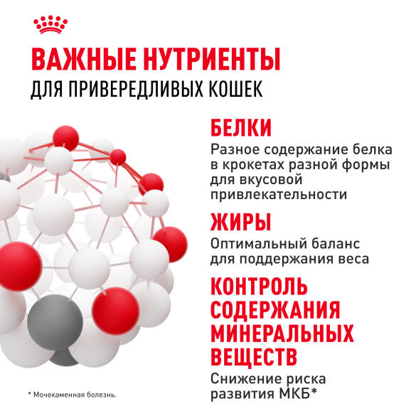2кг Корм ROYAL CANIN Savour Exigent для взрослых кошек, привередливых ко вкусу