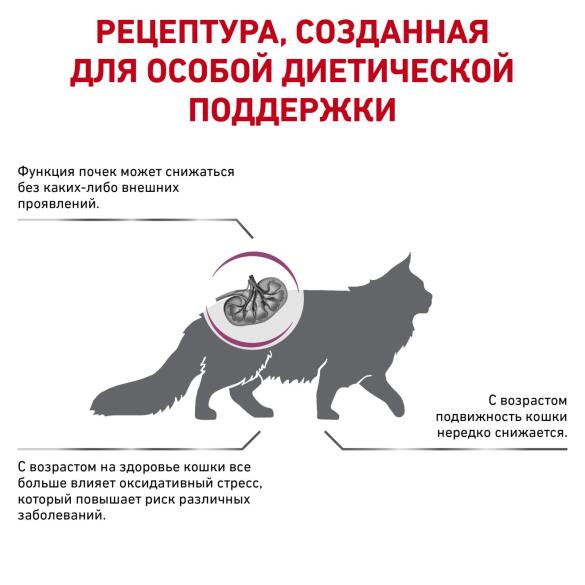1,5кг Корм ROYAL CANIN Early Renal Feline диета для взрослых кошек при ранней стадии почечной недостаточности