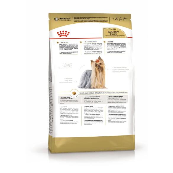 1,5кг Корм ROYAL CANIN Yorkshire Terrier Adult для взрослых собак породы Йоркширский Терьер от 10 месяцев