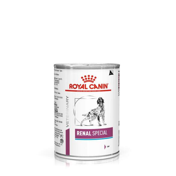 410гр Консервы ROYAL CANIN Renal Special диета для взрослых собак при хронической или острой почечной недостаточности, паштет