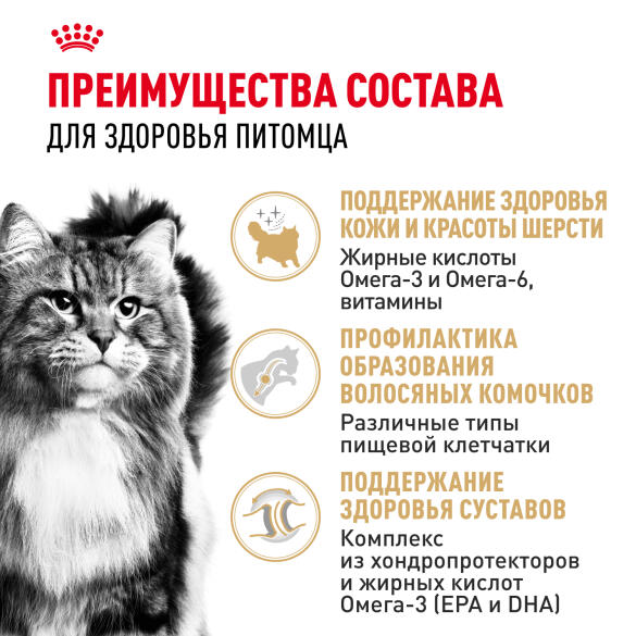 2кг Корм ROYAL CANIN Siberian Adult для взрослых Сибирских кошек от 12 месяцев