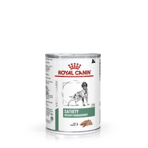 410гр Консервы ROYAL CANIN Satiety Weight Management Canine диета для взрослых собак для снижения веса, паштет