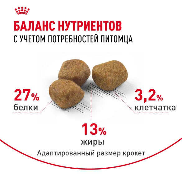 0,4кг Корм ROYAL CANIN Indoor+7 для стареющих кошек, живущих в помещении старше 7 лет