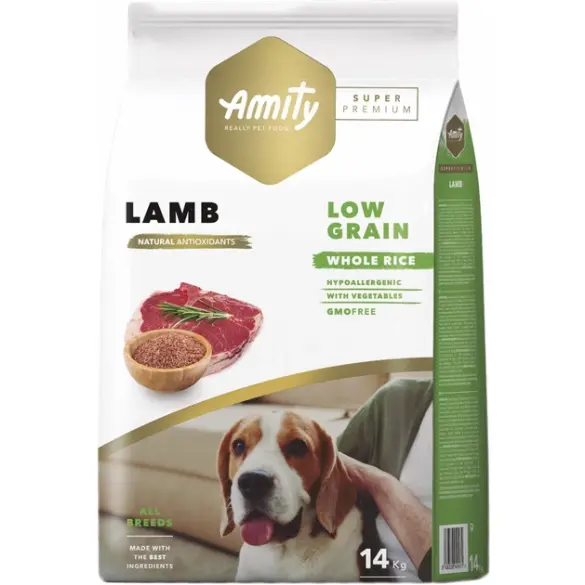 Корм в развес Amity Super Premium для собак всех пород Ягненок, 1кг