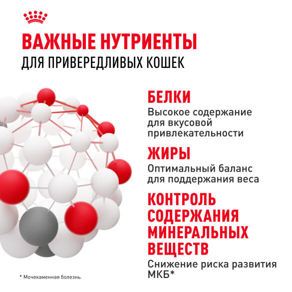 0,4кг Корм ROYAL CANIN Protein Exigent для взрослых кошек, привередливых к составу корма