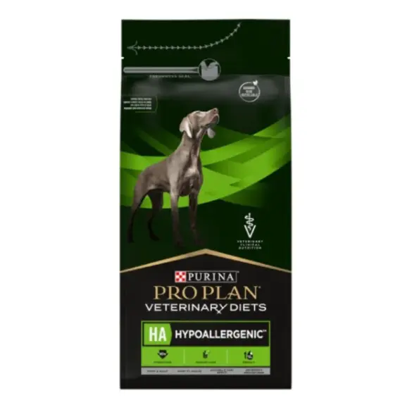 3кг Корм PRO PLAN Veterinary Diets HA Hypoallergenic диета для собак при пищевой аллергии и пищевой непереносимости