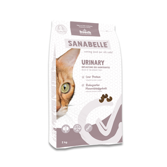 8кг Корм Sanabelle Urinary для кошек с чувствительной мочеполовой системой