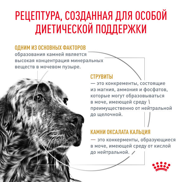 2кг Корм ROYAL CANIN Urinary S/O диета для взрослых собак при заболеваниях мочевыделительной системы