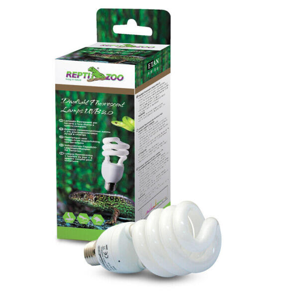 Лампа Repti-Zoo Compact Daylight УФ 2015CT 2,0, 15Вт