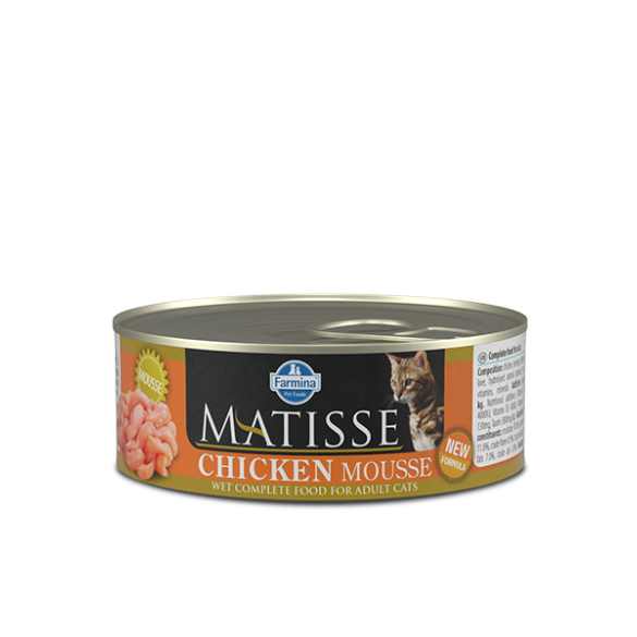 85гр Консервы Farmina Matisse Cat Mousse Chicken Мусс для кошек с Курицей