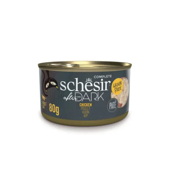 80гр Консерва Schesir After Dark для кошек Курица