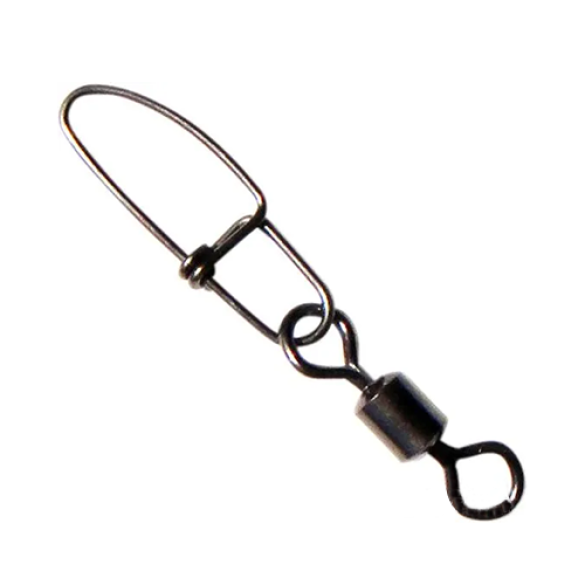 Вертлюг + застежка Kaida High Speed Double Rolling Swivel With Shale Snap №4
