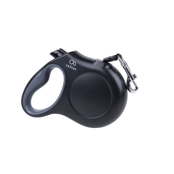 Поводок-рулетка AmiPlay infini в чехле L Голубой, 5м 25kg