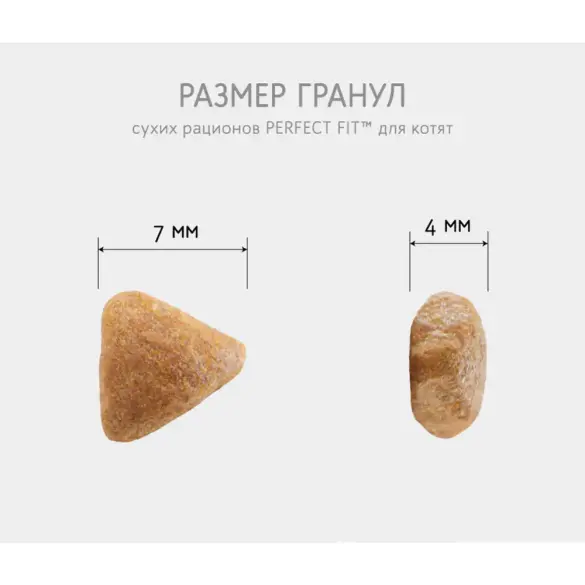 650гр Корм Perfect Fit для котят Курица