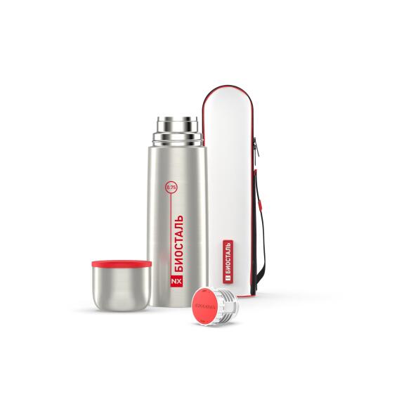 Термос БИОСТАЛЬ NX-B с чехлом, 750мл
