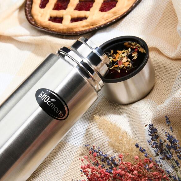 Термос вакуумный БИОСТАЛЬ NB 1000мл