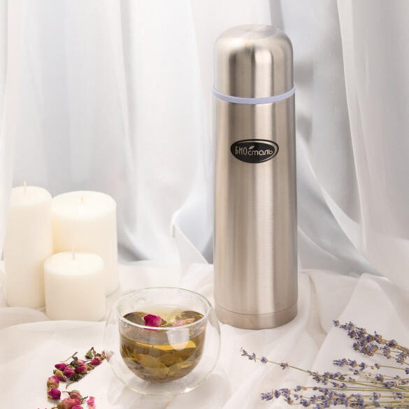 Термос вакуумный БИОСТАЛЬ NB-Z с ситечком 1000мл