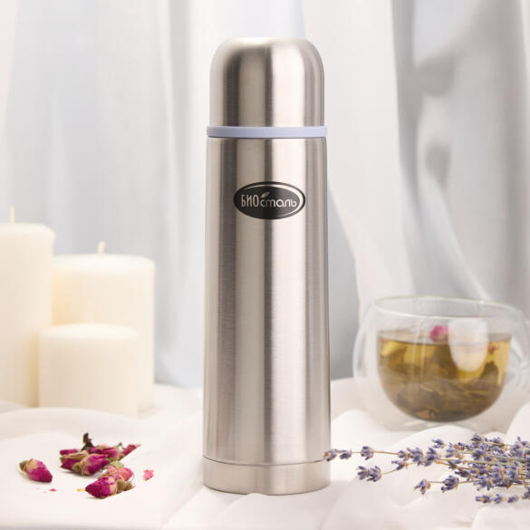 Термос вакуумный БИОСТАЛЬ NB-Z с ситечком 750мл