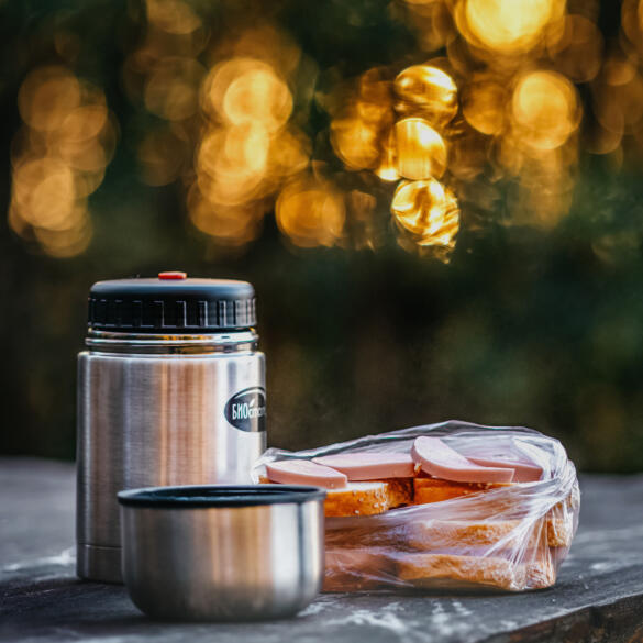 Термос вакуумный суповой БИОСТАЛЬ NТ +чехол 750мл