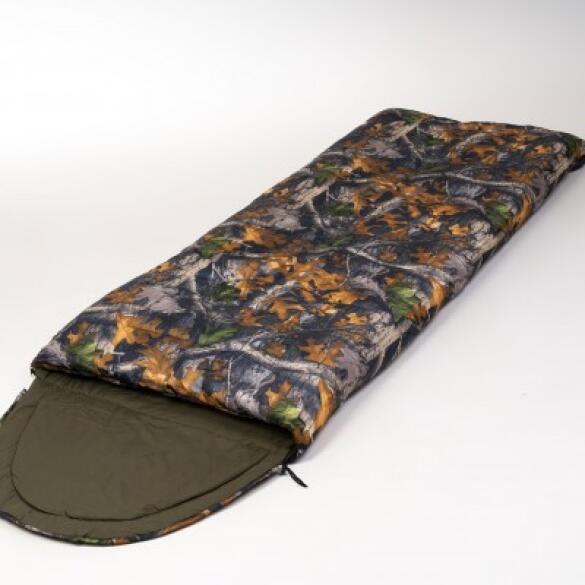 Спальный мешок BalMax Аляска Camping до 0С, цвет лес