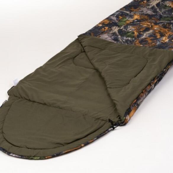 Спальный мешок BalMax Аляска Camping до 0С, цвет лес