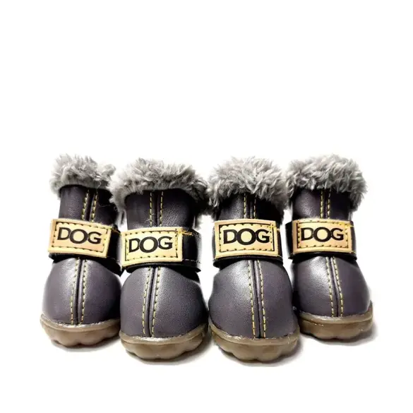 Ботиночки DOG зимние, нескользящая подошва S