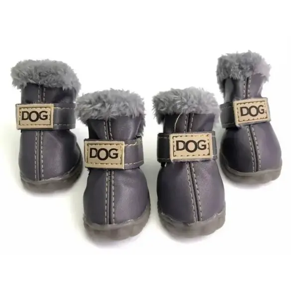 Ботиночки DOG зимние, нескользящая подошва ХS