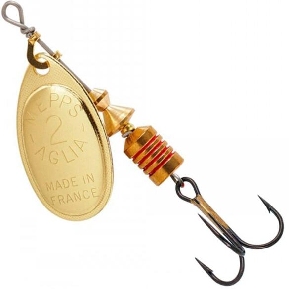 Блесна вращающаяся Mepps AGLIA №02 4,5гр OR (золото)