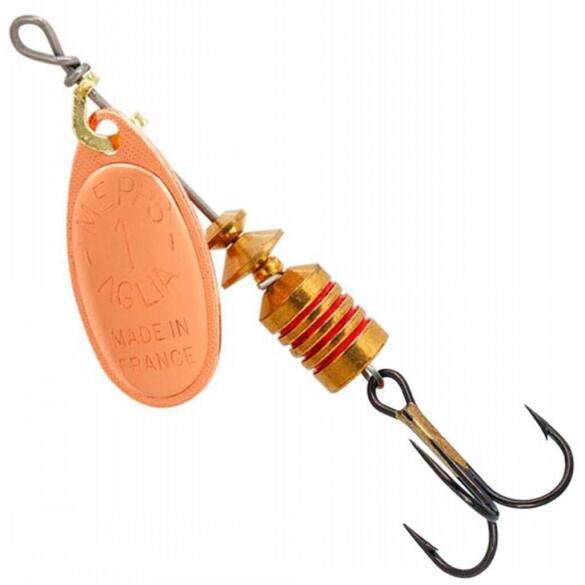 Блесна вращающаяся Mepps AGLIA №01 CU (медь)