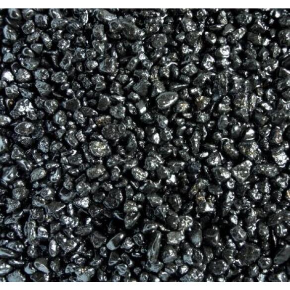 Грунт BARBUS 3,5кг цветная каменная крошка ЧЕРНЫЙ ПРЕМИУМ 2-4мм