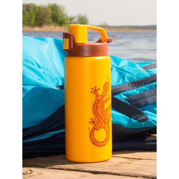 Термос-сититерм вакуумный Арктика Ящерица, 500мл