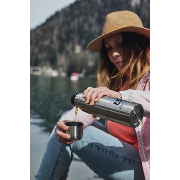 Термос Арктика 101, 1000мл классический (в комплекте силиконовое кольцо)