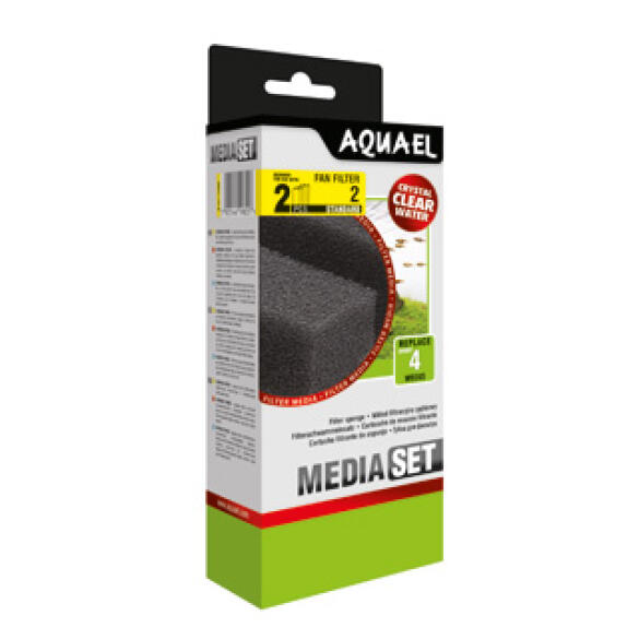 Сменная губка для фильтра FAN 2 Plus CARBOMAX с угольным наполнителем, 2шт