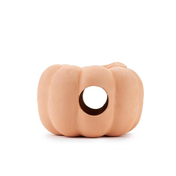 Грот Тыква для аквариума керамическая Коричневая