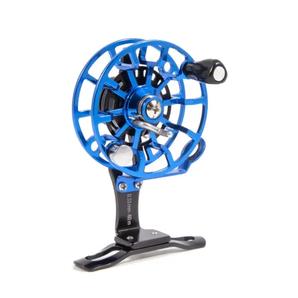 Катушка инерционная Frostbite Skeleton Long, 55 мм