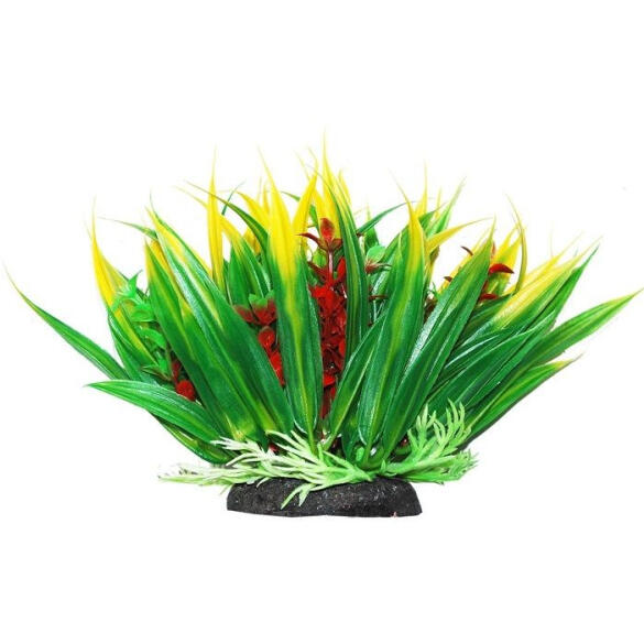 Растение аквариумное Уют Осот зелено-желтый , 12см