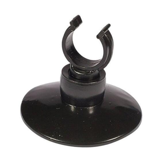 Присоска BARBUS резиновая с держателем, диаметр держателя 1,6см, 1шт