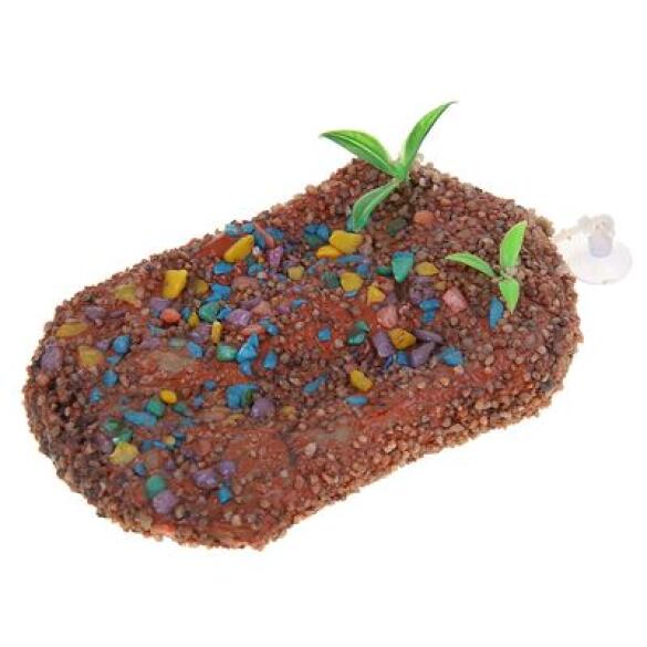 Плот для черепах BARBUS Мини с присоской 8*12см