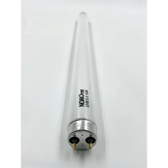 Лампа для террариума Nomoy Pet Reptile UVB 5.0 15W 45см T8 без плафона